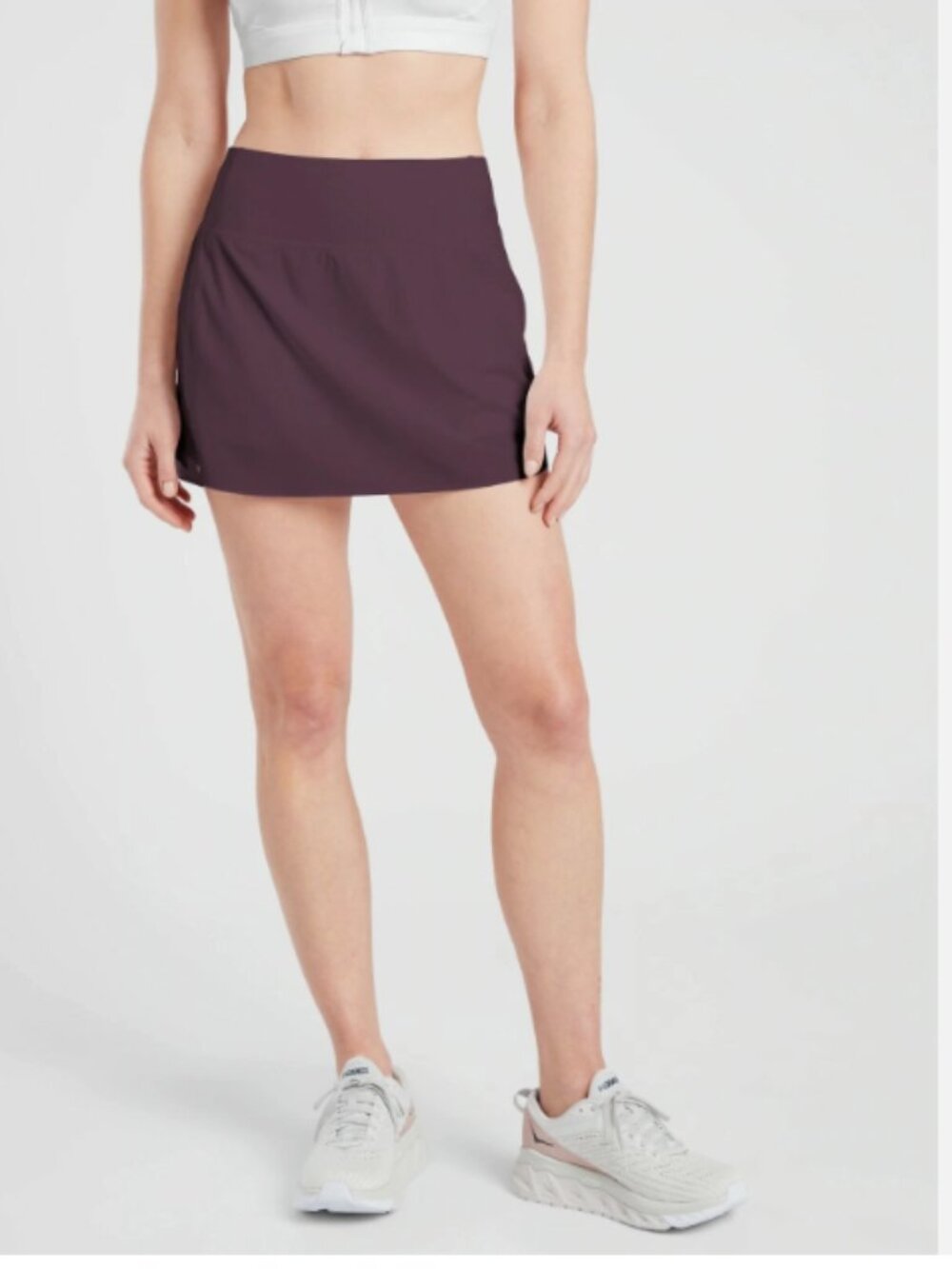Athleta Run With It Skort, Agate Purple